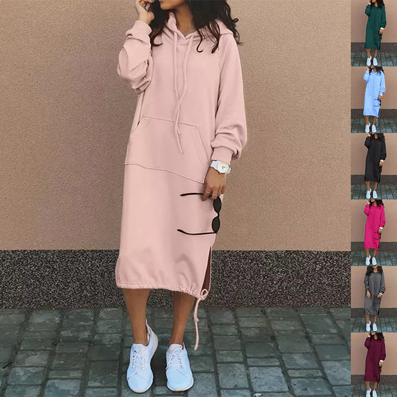 ✦ The MEEANT. Hooded Sweatshirt Dress