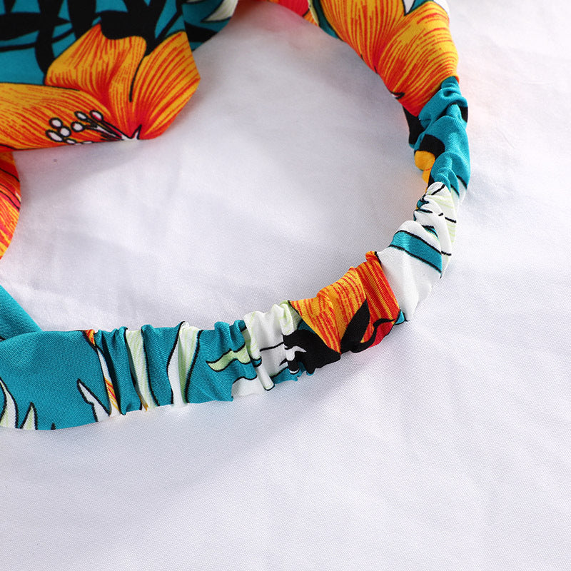 ✦ The MEEANT. Floral Scarf Headband