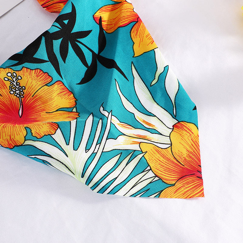✦ The MEEANT. Floral Scarf Headband