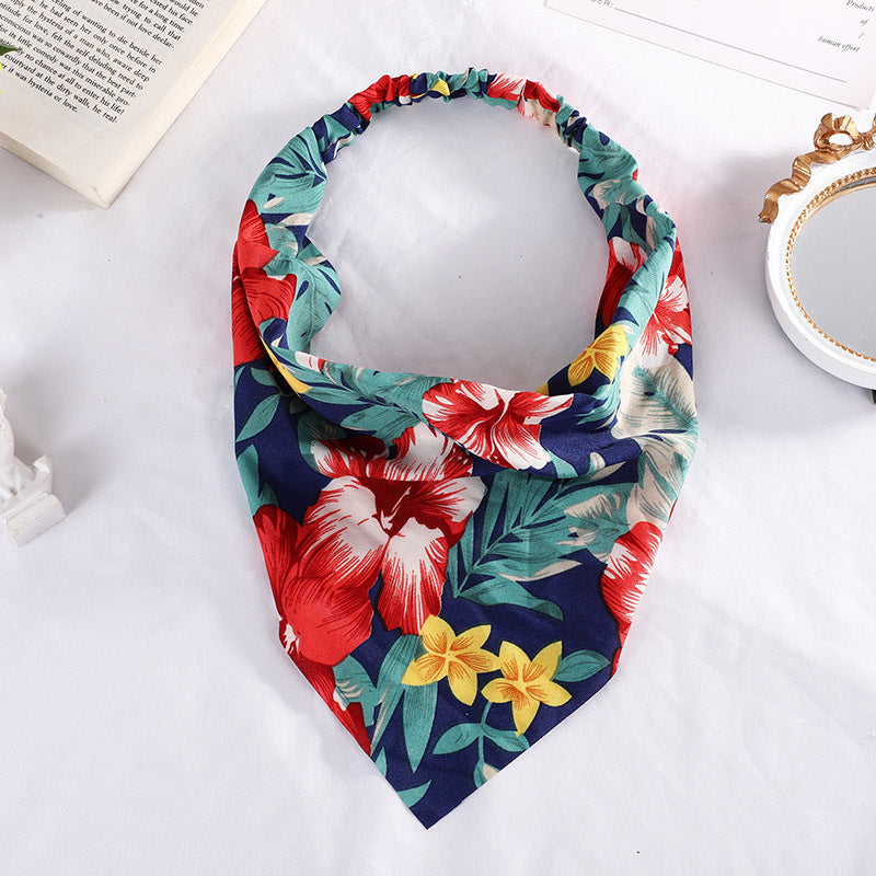 ✦ The MEEANT. Floral Scarf Headband