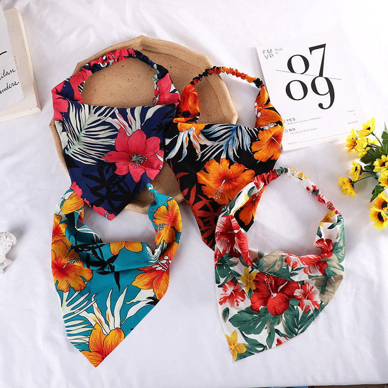 ✦ The MEEANT. Floral Scarf Headband
