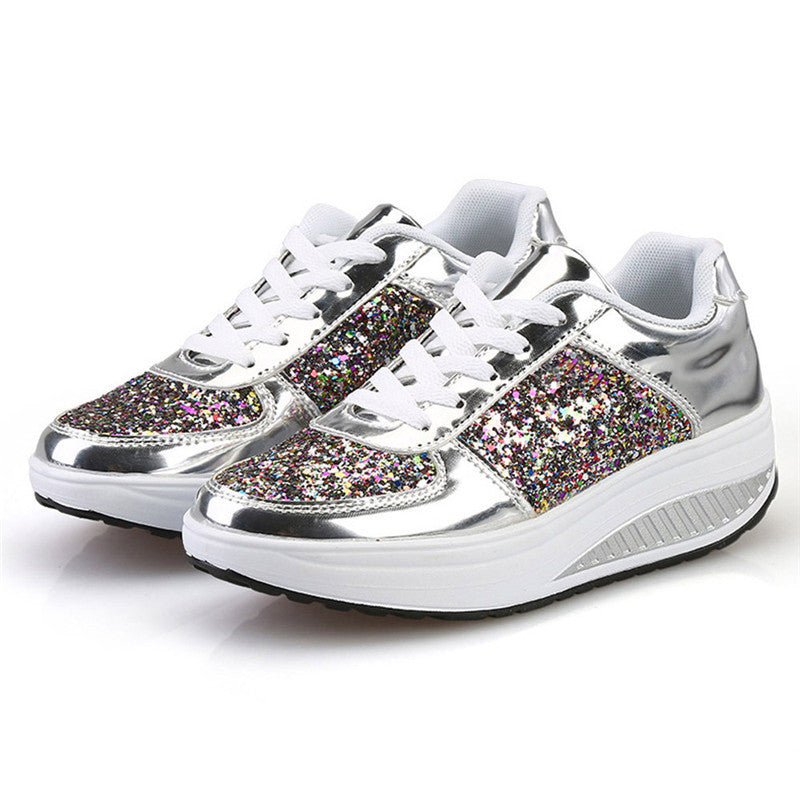 ✦ The MEEANT. Sequin Statement Sneakers