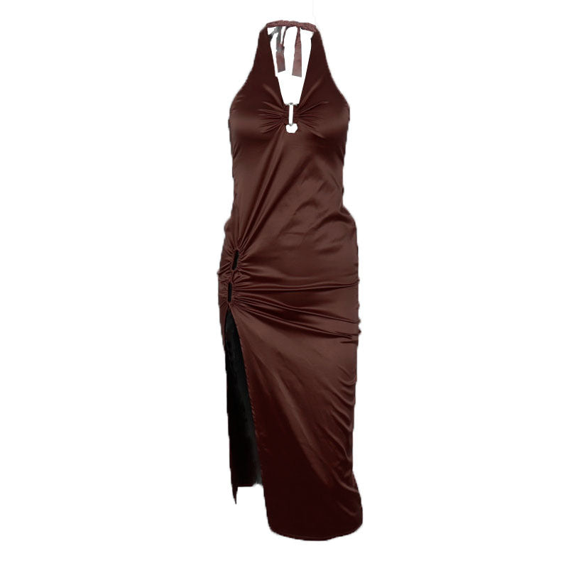 The MEEANT. After Dark Halter Maxi Dress
