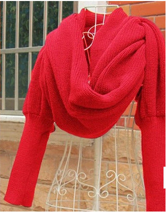 The MEEANT. Oversized Knit Wrap Scarf