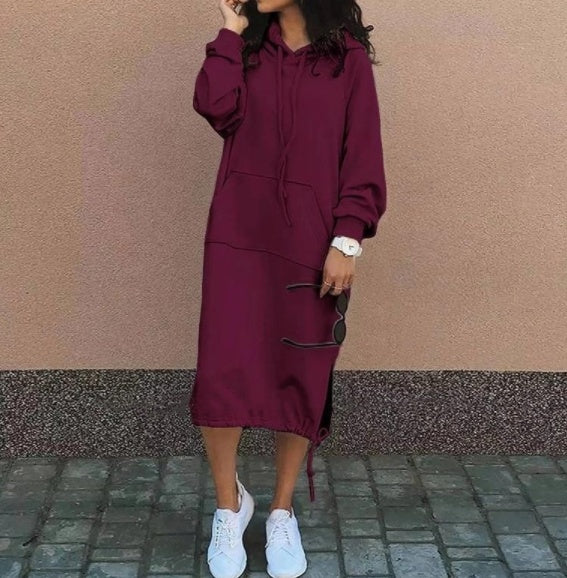 ✦ The MEEANT. Hooded Sweatshirt Dress