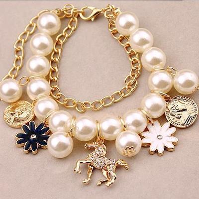 The MEEANT. Pearl Garden Bracelet 🤍