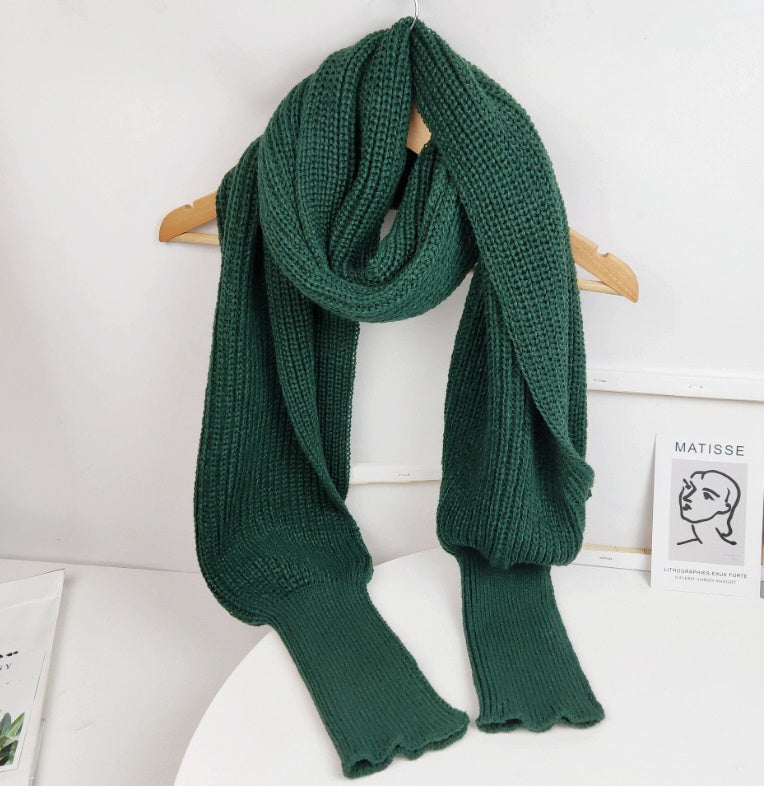 The MEEANT. Oversized Knit Wrap Scarf