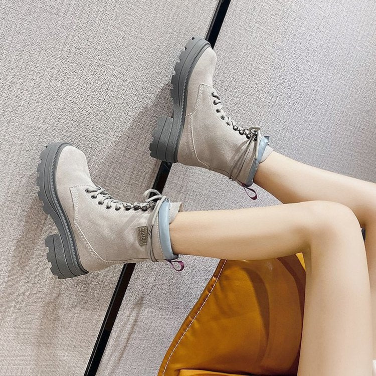 The Winter Walk Boot | Black & Grey Blue