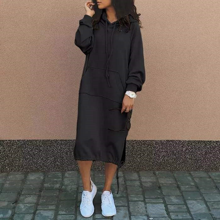 ✦ The MEEANT. Hooded Sweatshirt Dress