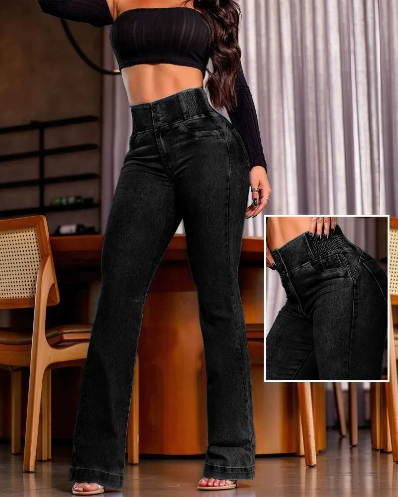 ✦ The MEEANT. High-Waist Flare Jeans