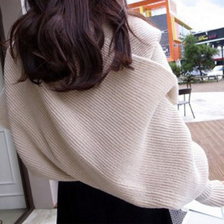 The MEEANT. Oversized Knit Wrap Scarf