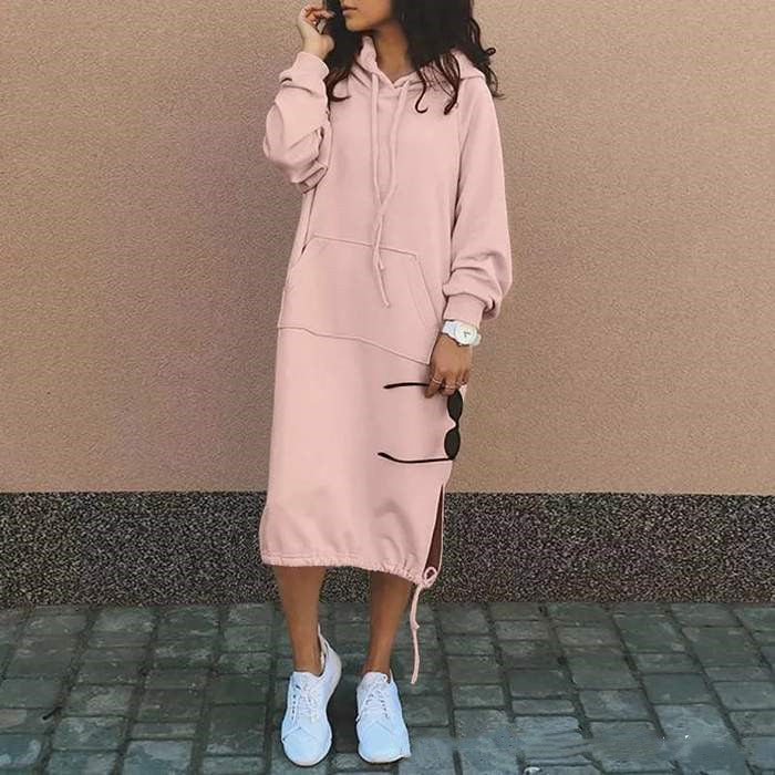✦ The MEEANT. Hooded Sweatshirt Dress