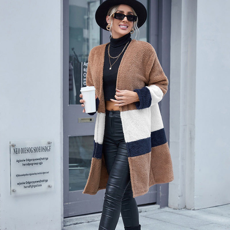 The MEEANT. Colour Block Luxe Cardigan