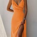 ✦ The MEEANT. Party Girl Slit Midi Dress