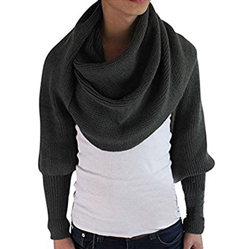 The MEEANT. Oversized Knit Wrap Scarf