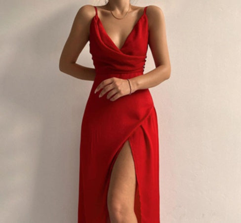 ✦ The MEEANT. Party Girl Slit Midi Dress
