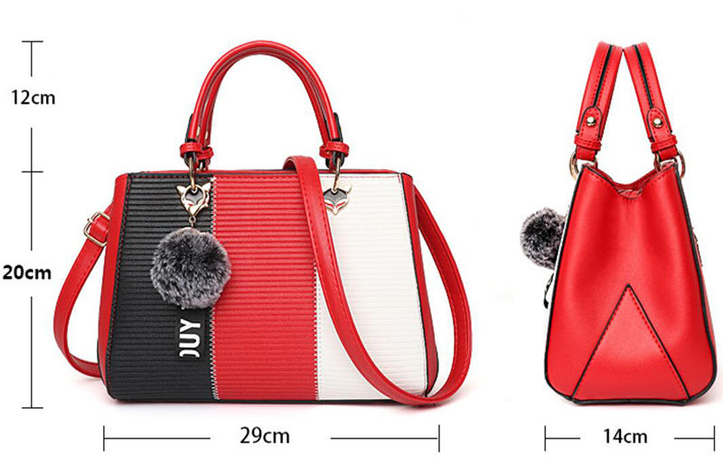 The MEEANT. Patchwork Heart Handbag