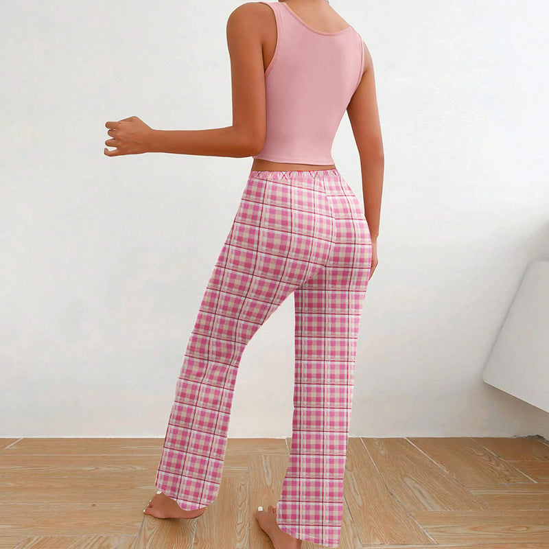 The MEEANT. Pretty Plaid Pyjama Set