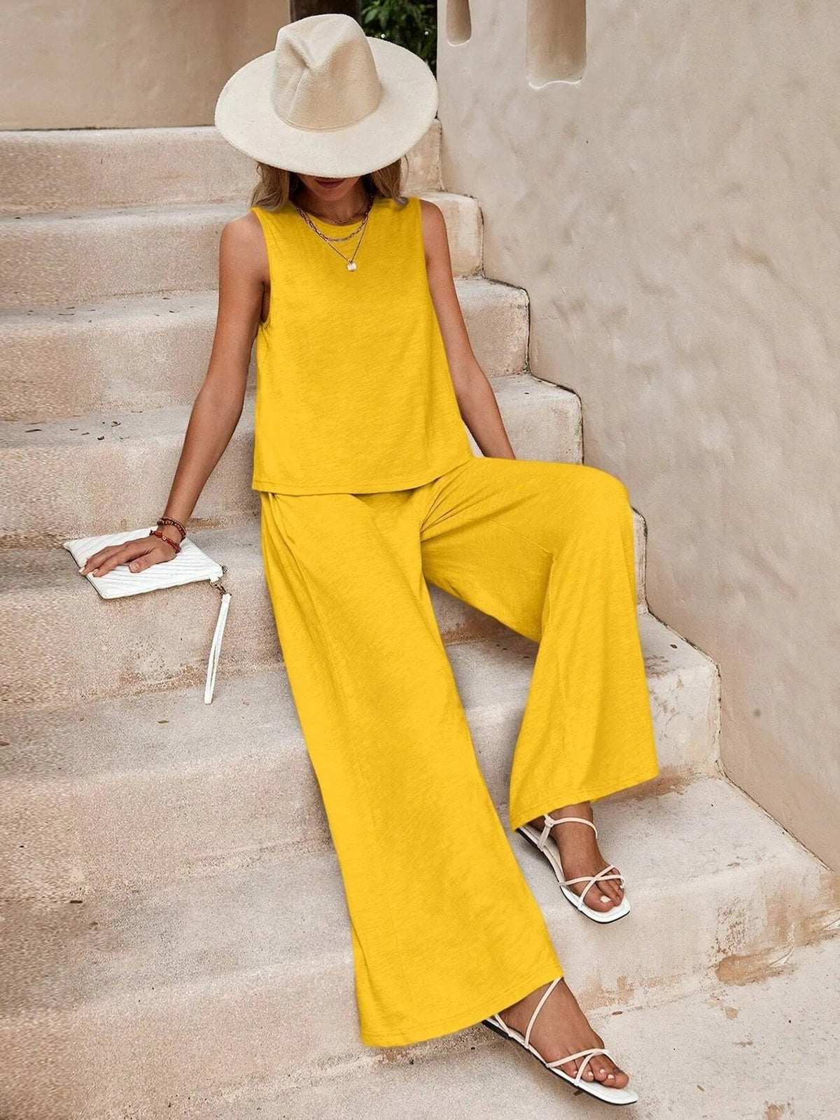 The MEEANT. Effortless Wide-Leg Set