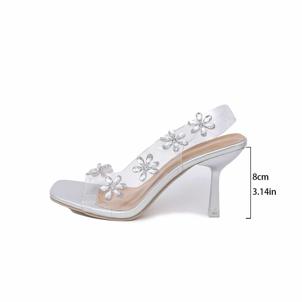 ✦ The Crystal Bloom Slingback