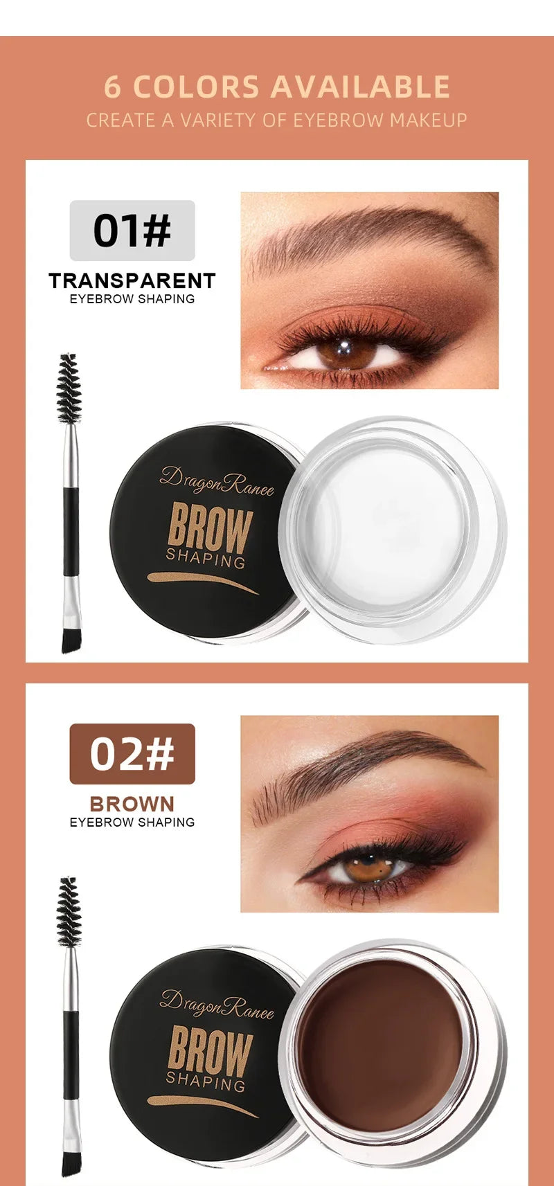 ✦ The MEEANT. Sculpt & Define Brow Cream