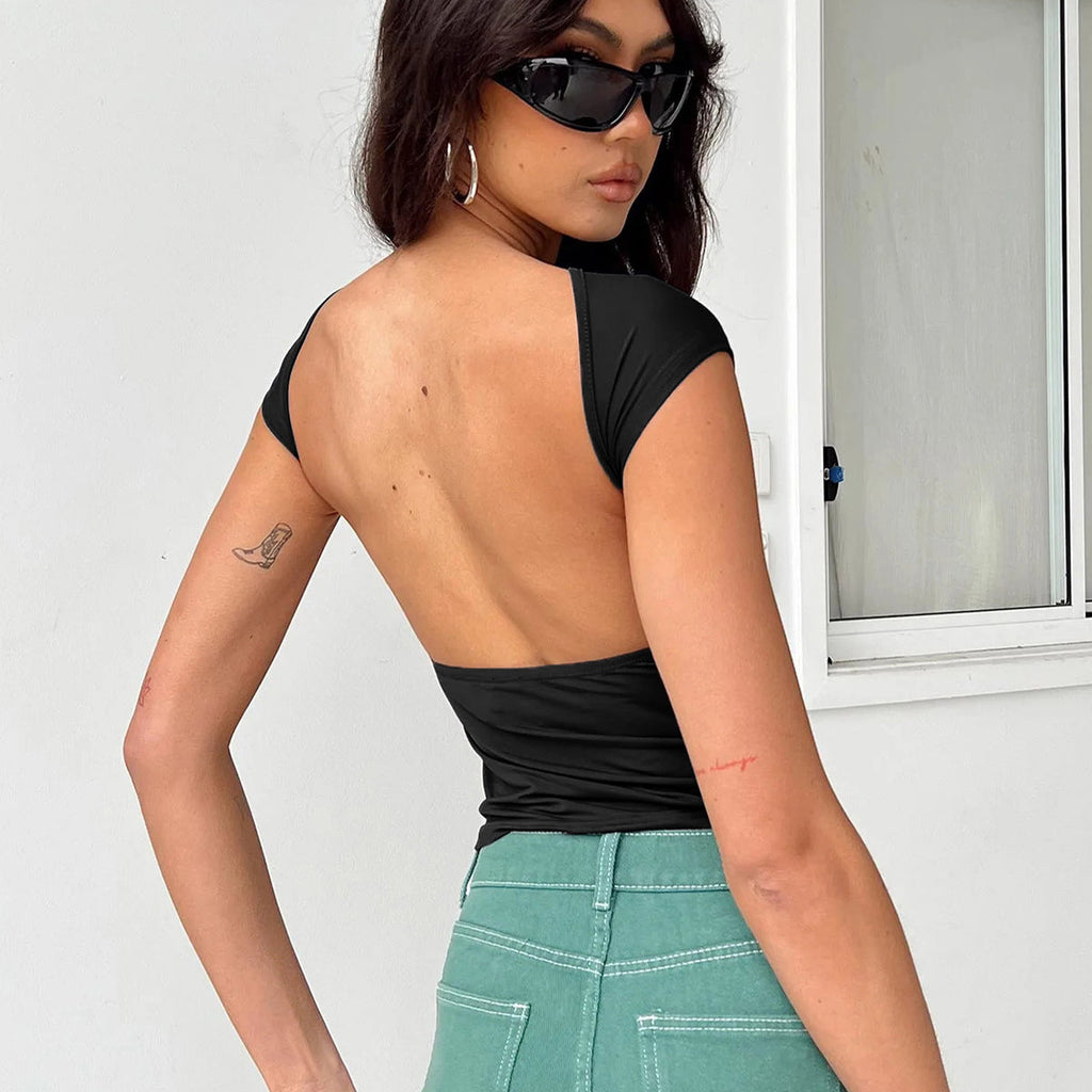 ✦ The MEEANT. Backless Sculpt Top