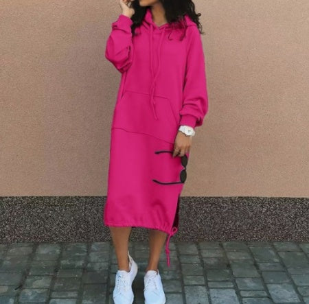 ✦ The MEEANT. Hooded Sweatshirt Dress