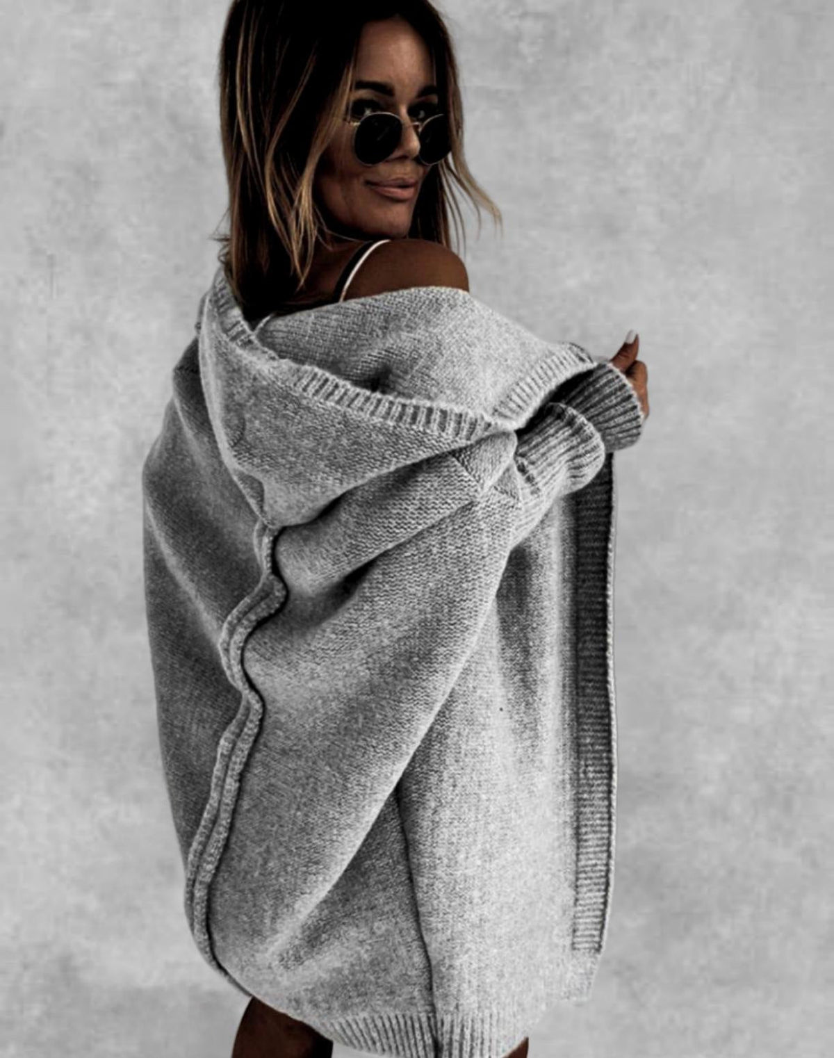 ✦ The MEEANT. Cocoon Hooded Cardigan