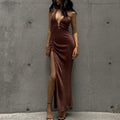 The MEEANT. After Dark Halter Maxi Dress