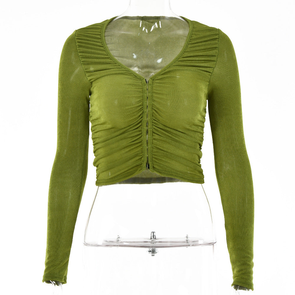 ✦ The MEEANT. Sculpted V-Neck Top