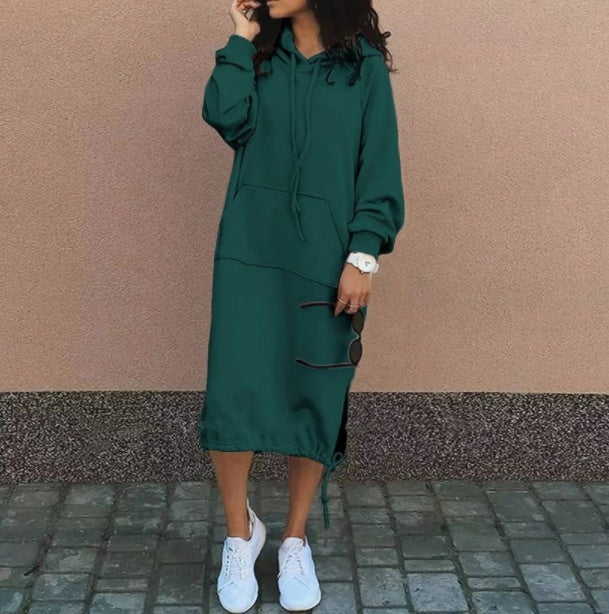 ✦ The MEEANT. Hooded Sweatshirt Dress