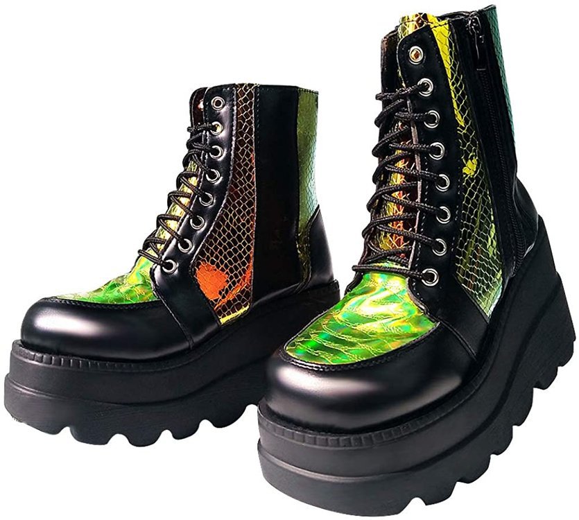 ✦ The MEEANT. Platform Biker Boots