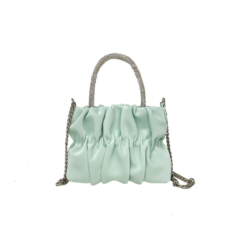 The MEEANT. Cloud Pleated Chain Bag 🖤