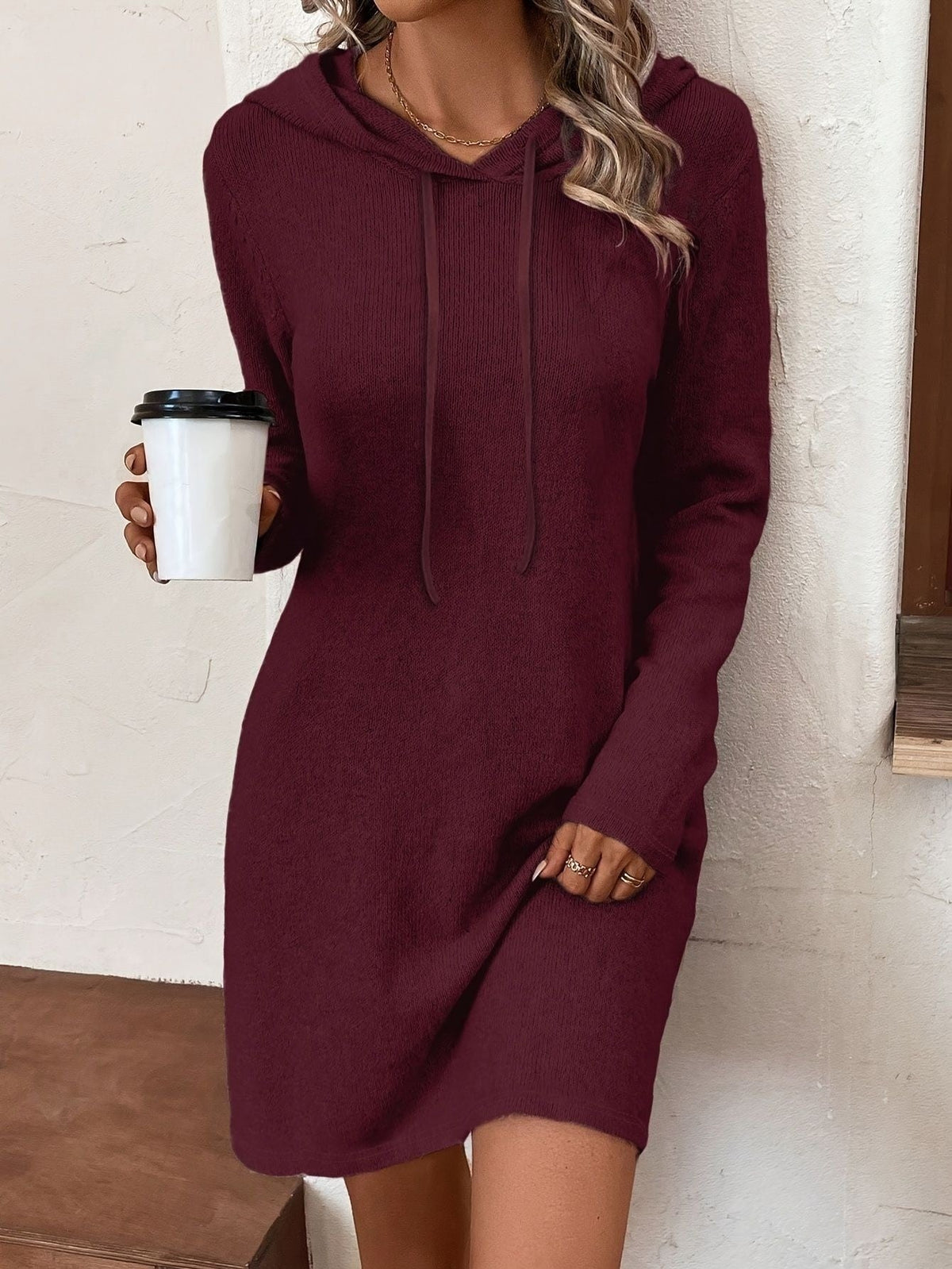 The MEEANT. Figure-Fit Long Sleeve Dress